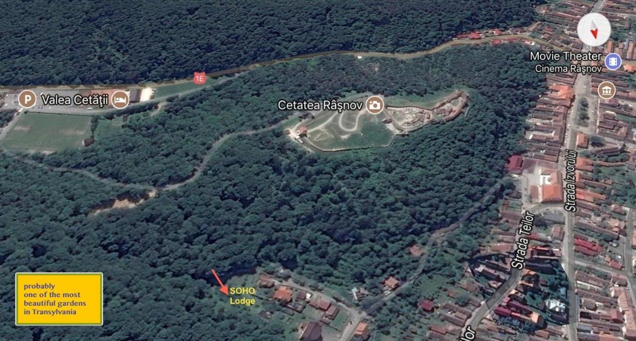 Soho Lodge Rasnov Eksteriør billede